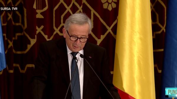 Juncker, AVERTISMENT pentru PSD-ALDE, la Ateneu, în fața lui Dăncilă și a întregii UE