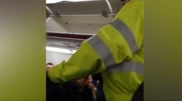 Marea Britanie. ROMÂN arestat în AVION. RIDICAT chiar din mijlocul celorlalți pasageri