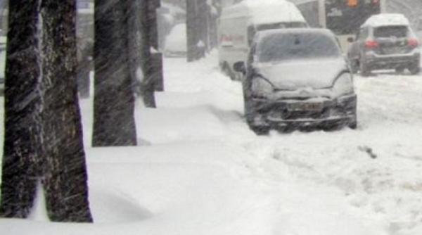 Avertizare ANM: Cod GALBEN de viscol şi ninsori în 11 județe