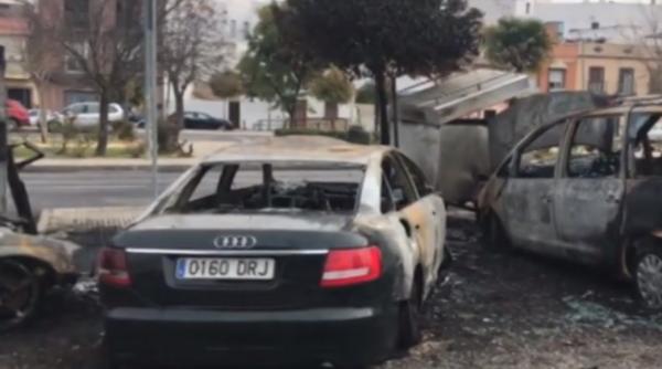 Spania. Un ROMÂN și-a găsit MAȘINILE făcute SCRUM (VIDEO)