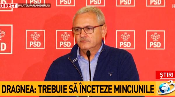 Dragnea, mesaj de ULTIMĂ ORĂ: "E prea multă MINCIUNĂ"