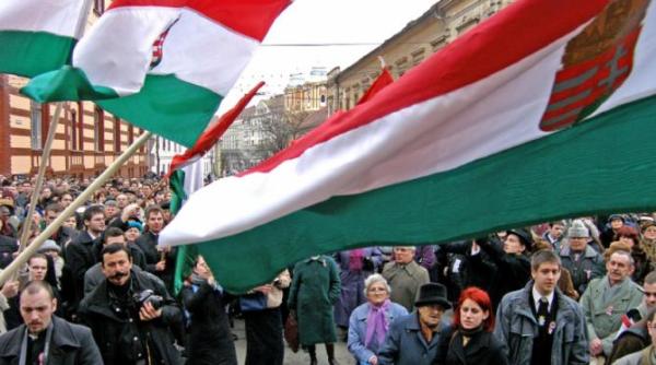 Maghiarii din România au iesit în STRADĂ. Motivul protestului 
