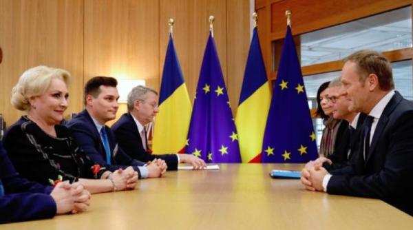 Donald Tusk îi spune în limba română lui Dăncilă: NU politicienii dau SENTINȚE judecătorești. Judecătorii spun cine este vinovat, nu politicienii