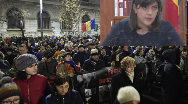 PROTESTE pentru susținerea Codruței Kovesi. Românii din țară și străinătate ies în stradă