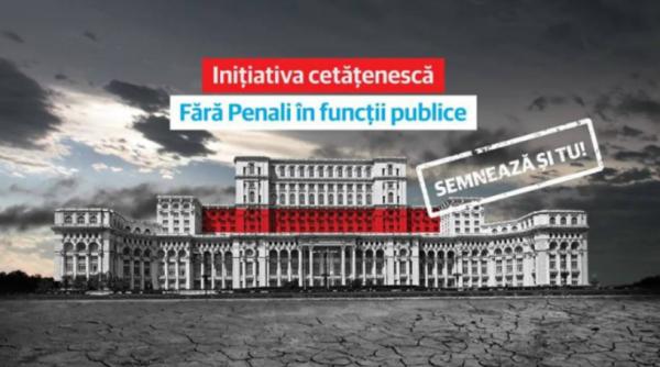 CCR discută pe 26 martie INIȚIATIVA "Fără penali în funcţii publice"