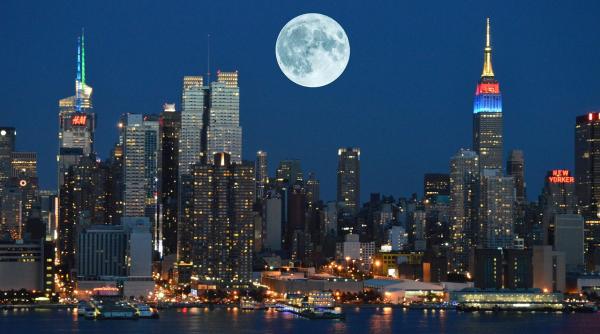 Avem lună plină în această noapte: Superluna Zăpezii