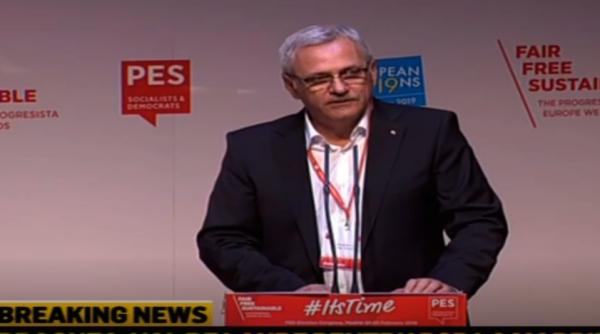 Dragnea la Madrid. "Valorile noastre: apărarea democrației, apărarea drepturilor cetățenilor"