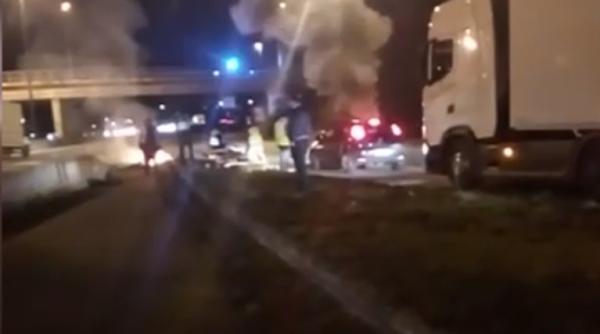 Franța. ROMÂNI prinși într-un PROTEST al Vestelor Galbene