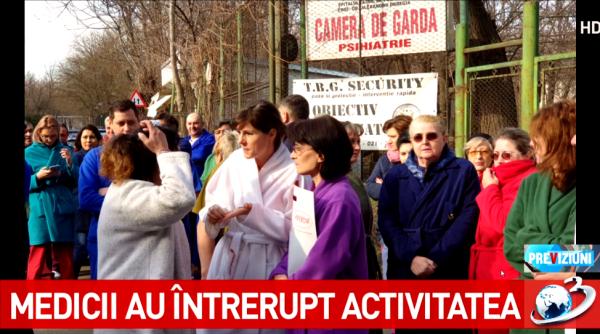 ULTIMA ORĂ.  Protest SPONTAN la un Spital din București