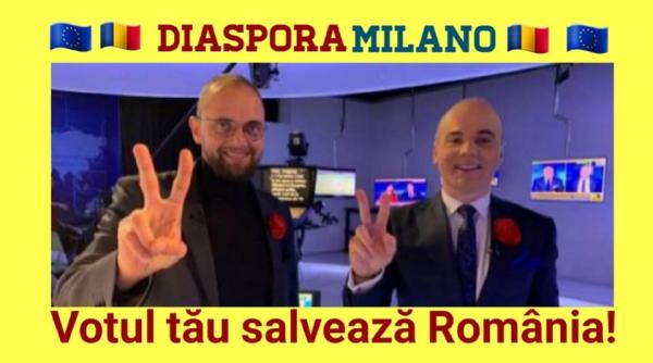 Rareș Bogdan și Oreste se întâlnesc cu ROMÂNII din Italia