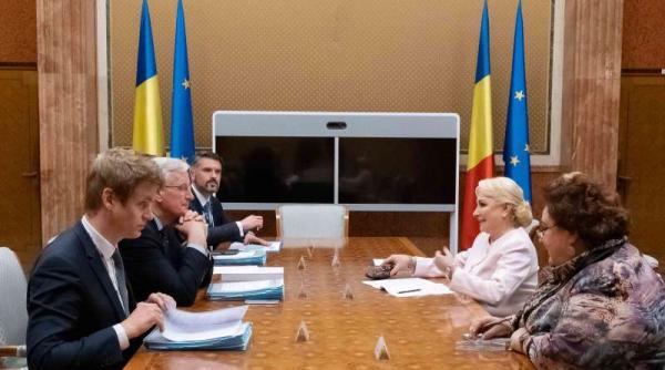 BREXIT. Viorica Dăncilă, DISCUȚII cu Michel Barnier