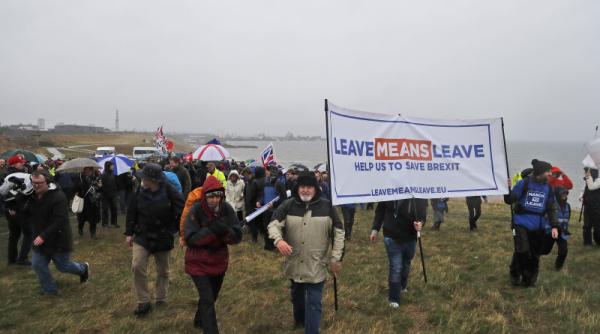 Marea Britanie. Brexit. Marș de protest către Londra