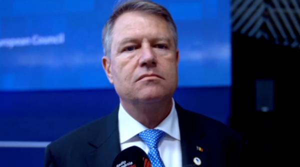Bruxelles. Klaus Iohannis: "Cetățenii români sunt prima preocupare". VIDEO