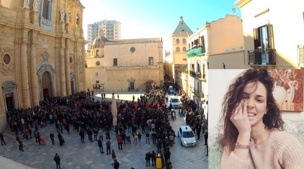 VIDEO. MII de oameni și-au luat rămas bun de la Nicoleta, românca UCISĂ cu sălbăticie în Italia