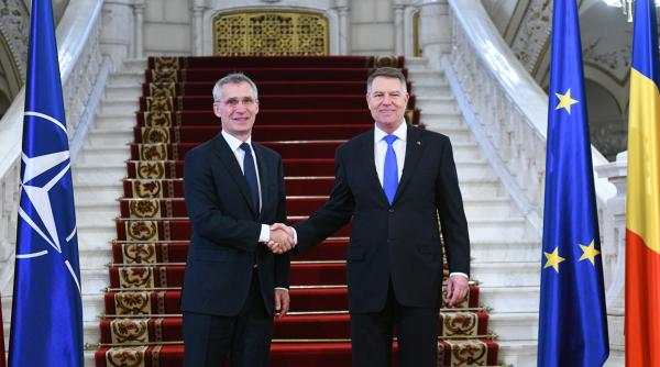 Șeful NATO, MESAJ pentru Iohannis (VIDEO)
