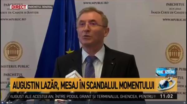 Augustin Lazăr: „Secția Parchetelor Militare a înaintat instanței rechizitoriul dosarul Revoluției”