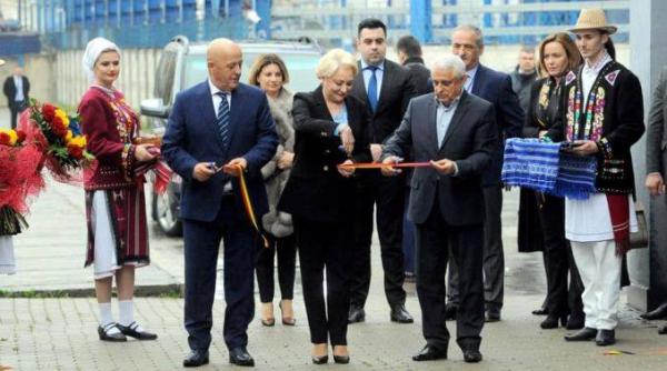 Dăncilă a inaugurat Bursa de Pește. Instituția nu funcționează, dar se laudă cu „realizarea”