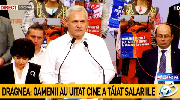 Un lider PSD a adormit lângă Dragnea, în timpul discursului său. Imagini INCREDIBILE (FOTO și VIDEO)