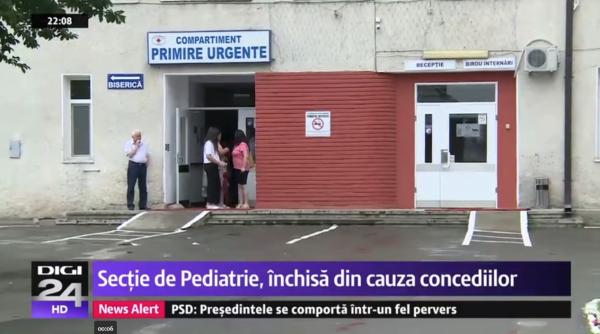 Secție de Pediatrie ÎNCHISĂ pentru un motiv ABSURD