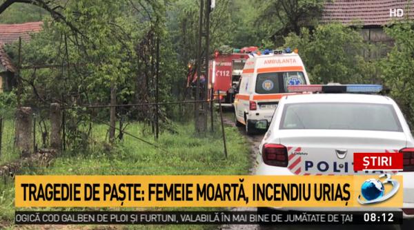 Tragedie de Paște în Maramureș! Bunica unui preot a ars de vie în noaptea de Înviere