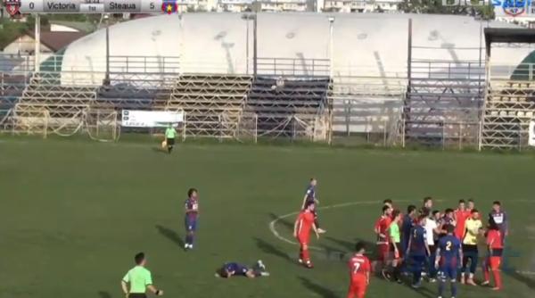 Jucător de la Steaua, DESFIGURAT dupa ce a fost BĂTUT cu BESTIALITATE în timpul meciului (FOTO + VIDEO)