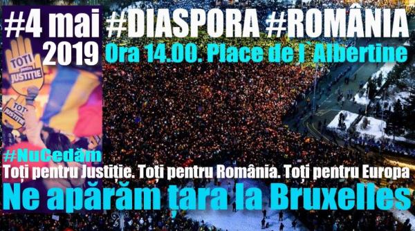 ROMÂNII din DIASPORA se adună ASTĂZI la Bruxelles