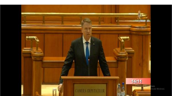 Iohannis, despre OUG pe referendum: „Sper să se ABȚINĂ”
