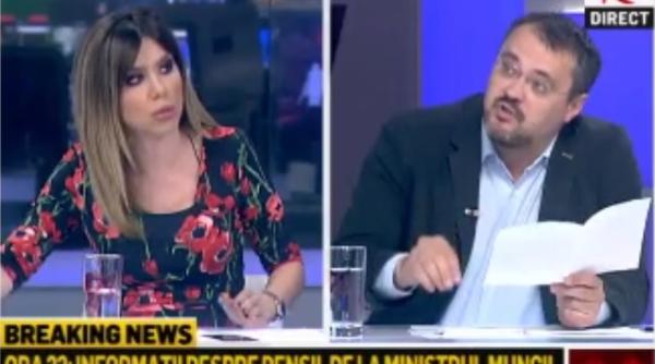 Rifai, scandal MONSTRU cu Cristian Ghinea (USR), în direct: "Să nu vă depăşiţi rolul de invitat"