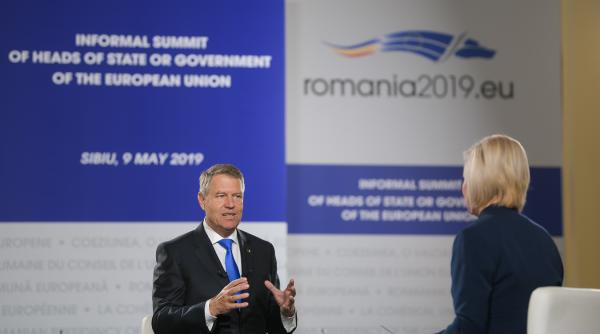 Summit ISTORIC al UE la Sibiu. Iohannis, preşedinții Consiliului European, CE şi PE, printre invitați