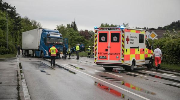 Germania. Șofer ROMÂN de TIR, implicat într-un ACCIDENT MORTAL teribil (FOTO)