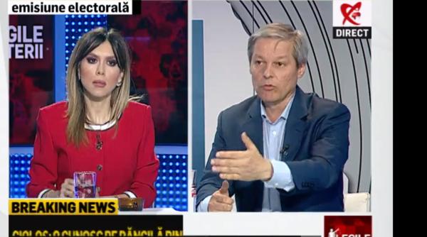 Dacian Cioloș a CERTAT-O pe Denise Rifai, ÎN DIRECT: "E știrea campaniei. Extraordinar ! Ia spuneți-mi dvs" 