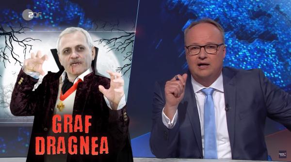 Dragnea, IRONIZAT la o televiziune germană. „VAMPIRUL” care ia banii orfanilor (VIDEO)