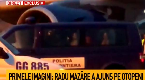 Radu Mazăre, scos cu cătușe din avion. Iată primele imagini din Aeroportul Otopeni