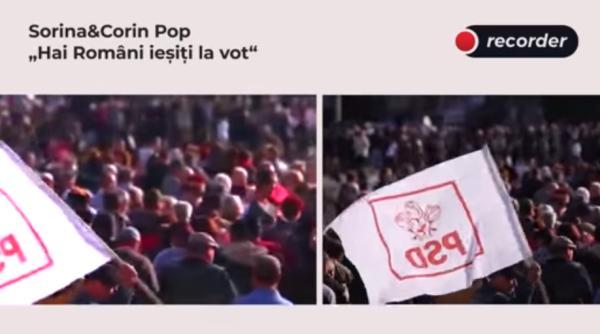 INCREDIBIL. PSD a FURAT din nou imagini pentru a le folosi într-un cântec electoral |VIDEO
