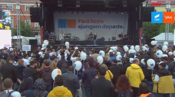 MITING electoral în București. Începe la ora 16.00