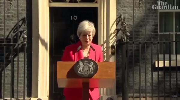 Cutremur în Marea Britanie. Theresa May a anunțat că DEMISIONEAZĂ cu LACRIMI în ochi (VIDEO)