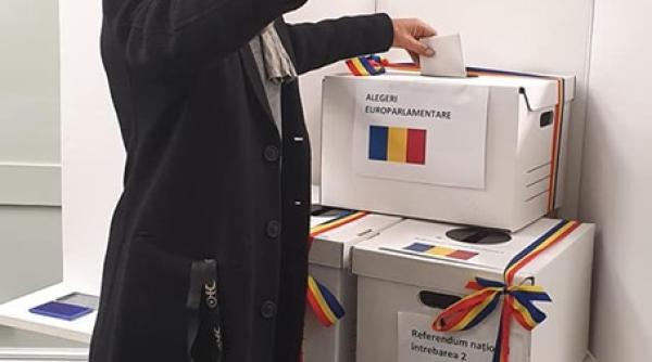 ROMÂNII din DIASPORA au început să voteze la europarlamentare și la referendum. Prima secție DESCHISĂ 