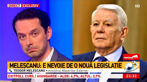 USR cere DEMISIA în DIRECT lui Teodor Meleșcanu. Cum răspunde ministrul
