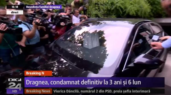 Dragnea a plecat în CĂTUȘE de acasă. Și-a trimis șoferul cu mașina goală pentru a PĂCĂLI presa