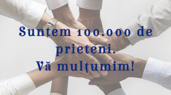 ȘtiriDiaspora.ro a ajuns la 100.000 de fani pe Facebook. Vă mulțumim!