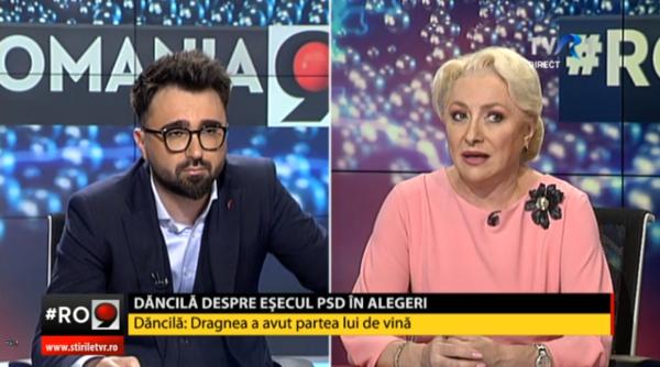 Dăncilă: „Liviu Dragnea a avut partea lui de VINĂ!”