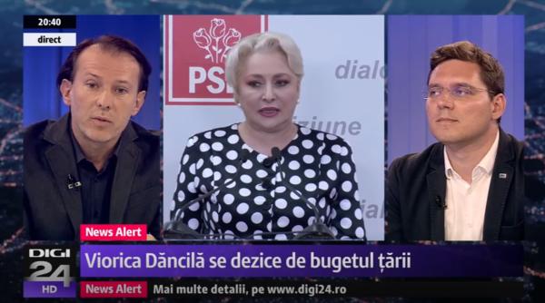 Florin Cițu: "Plângere penală pentru Viorica Dăncilă. Bugetul este neconstituțional"