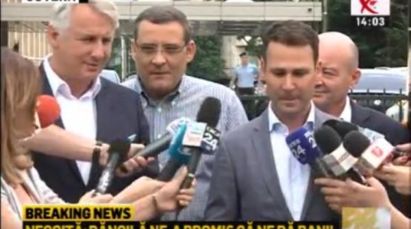 Negoiţă, împăcare cu Guvernul: "Diferenţa între oameni şi alte vietăţi e că noi avem cuvânt"