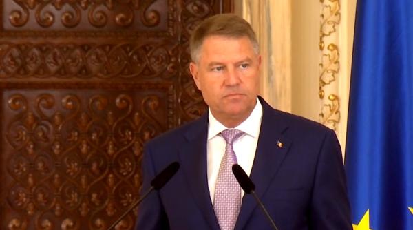 Președintele parlamentului, MULȚUMIRI pentru Klaus Iohannis