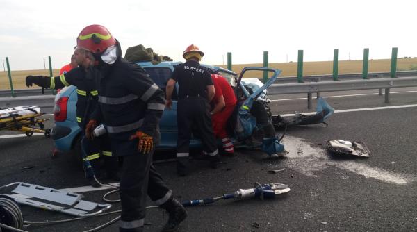Trafic OPRIT pe Autostrada Soarelui. Un om a MURIT în urma unui accident