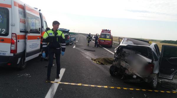 ACCIDENTE în lanț pe Autostrada Soarelui. Trafic RESTRICȚIONAT, sensul către litoral