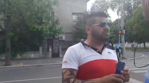 Protestatarul Ceaușescu, AMENINȚAT cu BĂTAIA de un susținător PSD