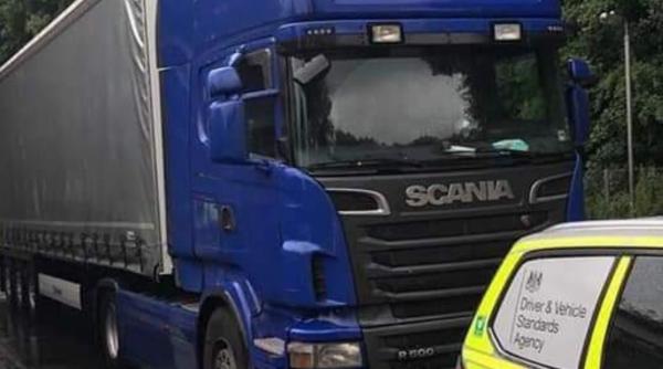 Marea Britanie. Șofer ROMÂN de TIR, prins cu „maimuța” pe impulsor. Argumentele bărbatului, HALUCINANTE (FOTO)
