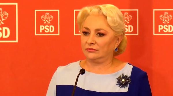 Dăncilă spune că a REZILIAT contractul cu israelienii: „Toate contractele PSD sunt suspendate”