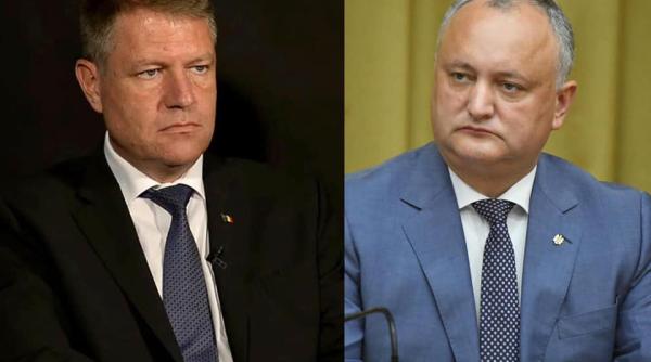 Igor Dodon îl INVITĂ pe Klaus Iohannis, în Republica Moldova